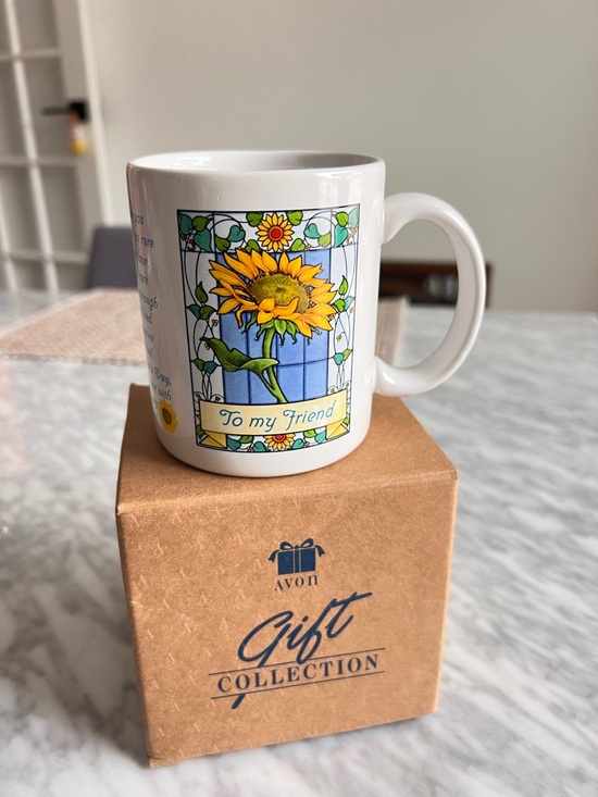 Avon Other - Vintage Avon 'To My Friend' Sunflower Mug
